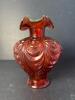 Fenton 75th Anniversary Ruby Red Glass Ewer Pitcher - 2