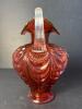 Fenton 75th Anniversary Ruby Red Glass Ewer Pitcher - 4