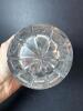 Villeroy & Boch Crystal Vase in Geometric Cut Pattern - 3