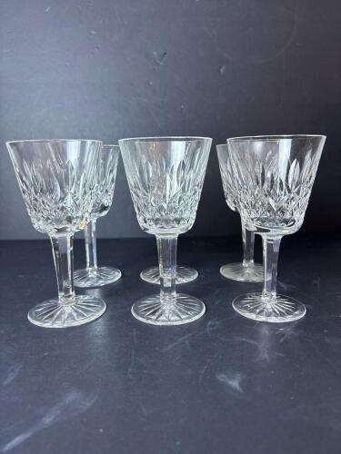 Waterford Cut Crystal Wine Glasses