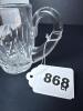 Waterford Crystal Creamer Jug - 9