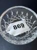 Waterford Crystal Cut Glass Bowl - 7