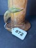 Roseville Pottery Brown Magnolia-Style Vase - 9