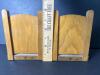 Pair of M.I. Hummel Bookends with Boy and Girl Figurines - 3