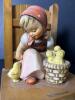 Pair of M.I. Hummel Bookends with Boy and Girl Figurines - 4