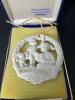 Gorham Joys of Christmas 1976 Parian Medallion Ornament