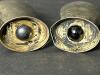 Pair Reed & Barton Sterling Silver Bullet-Shaped Salt and Pepper Shakers - 5
