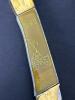 WWII Commemorative Folding Knife with 24KT Gold Electroplate - 3