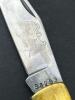 WWII Commemorative Folding Knife with 24KT Gold Electroplate - 4