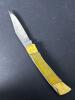 WWII Commemorative Folding Knife with 24KT Gold Electroplate - 6