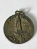 Religious Collectibles: Limoges Lourdes Ashtray, Medal, & Cross Necklace - 3