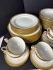 61 piece Noritake Goldridge Gold Band China Dinnerware - 2
