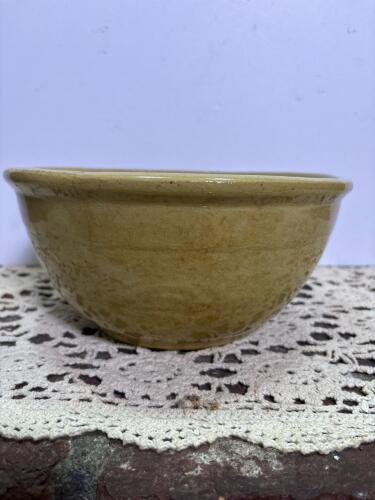 Antique Yellowware Mixing Bowl