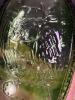 Green Glass Washington Eagle Flask Bottle - 4