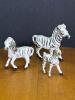 Plastic Miniature Zebra Figurines