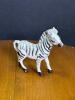 Plastic Miniature Zebra Figurines - 2