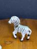 Plastic Miniature Zebra Figurines - 3