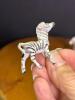 Plastic Miniature Zebra Figurines - 4