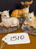 Franklin Mint Ice Animal Figurines - 7