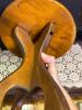 Wooden Footstool with Heart Cutout Folk Art Style - 5