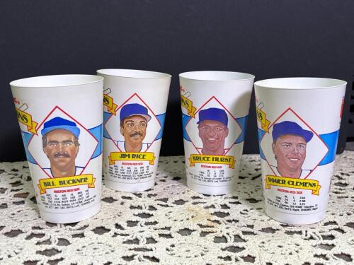 Burger King 1987 Boston Red Sox Champions Collectible Cups