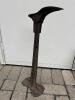 Antique Eureka Cast Iron Cobbler's Shoe Last and Stand