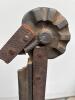 Antique Eureka Cast Iron Cobbler's Shoe Last and Stand - 5
