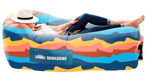 Chillbo Shwaggins Inflatable Lounger with Carry Bag