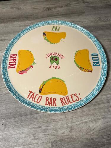 Novogratz Taco Bar Rules Lazy Susan