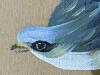 25.5&rdquo;x21.5&rdquo; Framed Oriental-Style Bird and Bamboo Wall Art, Signed C. Kong - 2