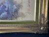 25.5&rdquo;x21.5&rdquo; Framed Oriental-Style Bird and Bamboo Wall Art, Signed C. Kong - 7