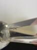 Faceted Glass Knife Rest - 4