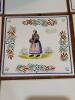 Hand-Painted HB Henriot Quimper Faience Tiles - 4