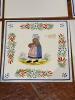 Hand-Painted HB Henriot Quimper Faience Tiles - 7
