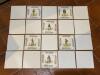 Hand-Painted HB Henriot Quimper Faience Tiles