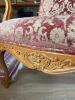 Pair of Upholstered Armchair in Louis XV-style Carved Wood Frame - 4