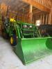 John Deere 1025R Tractor Package with Loader, Backhoe & Attachments - Only 213 hours!