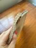 Eileen Fisher Genuine Leather Taupe Wristlet Clutch - 2