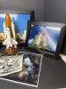 Space Shuttle Challenger 1/200 Scale Model With NASA Patch and Photos - 3