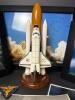 Space Shuttle Challenger 1/200 Scale Model With NASA Patch and Photos - 4