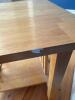 Mission-Style Square Side Table - 4