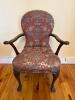 Upholstered Armchair in Queen Anne Style - 2