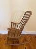 Windsor-Style Wooden Rocking Chair - 3