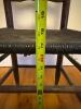 Ladder Back Chair With Woven Rush Seat - 7