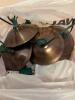 Metal String Pendant Lights With Bronze Finish - 6