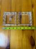 Pair of NPACE 25th Anniversary Square Glass Dishes - 2
