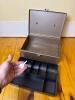 Metal Cash Box with Key and Removable Tray - 2