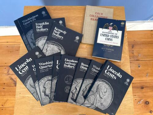 Coin Collectors' Handbooks and Whitman Coin Folders