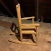 Dolphin Teakwood Child's Rocking Chair - 3