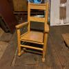 Dolphin Teakwood Child's Rocking Chair - 7